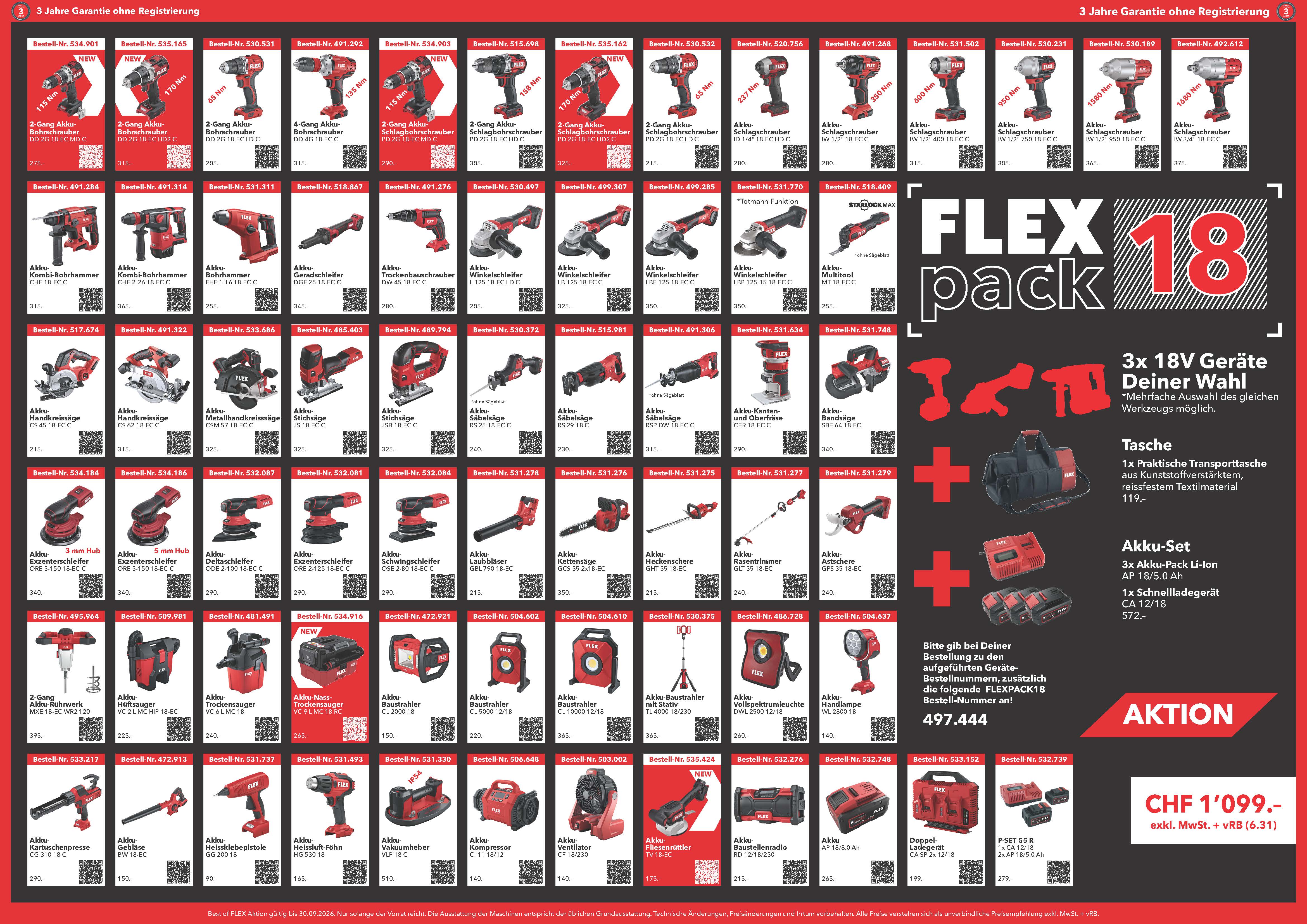 FLEX PACK 04/2026